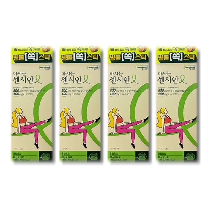 동국제약 마시는 센시안 20g x 14포 4박스