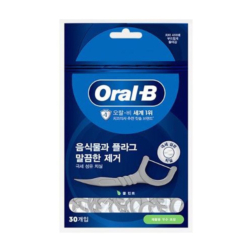 오랄비 치실 C자형 30개입 X 5개