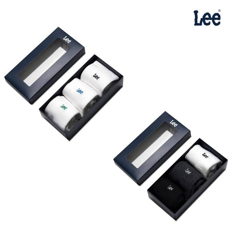 Lee 키즈 Lee 키즈 베이직 장목 양말 멀티 3PACK LK2601SK03 V5W8X3Y1 L7M3N8P1