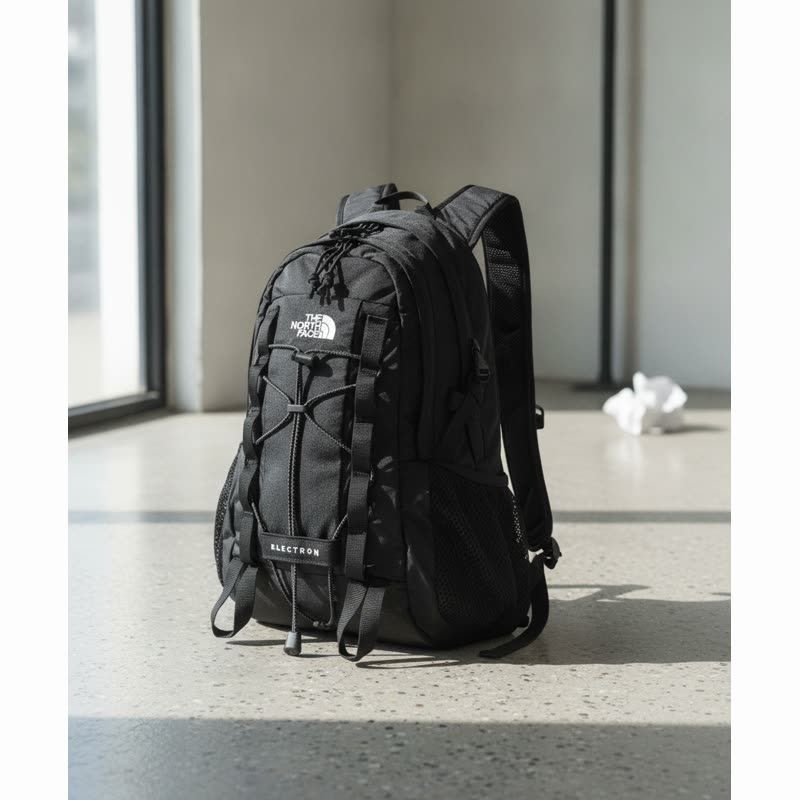 THE NORTH FACE 노스페이스 화이트라벨 우먼 일렉트론 LT 10 여성 경량 백팩 제트블랙 NM2DS06J