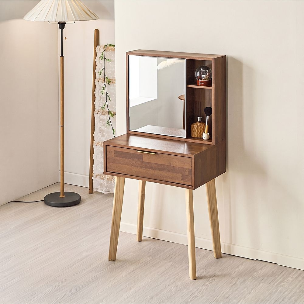 원목 오브 수납화장대 600 의자별도 RZ01440