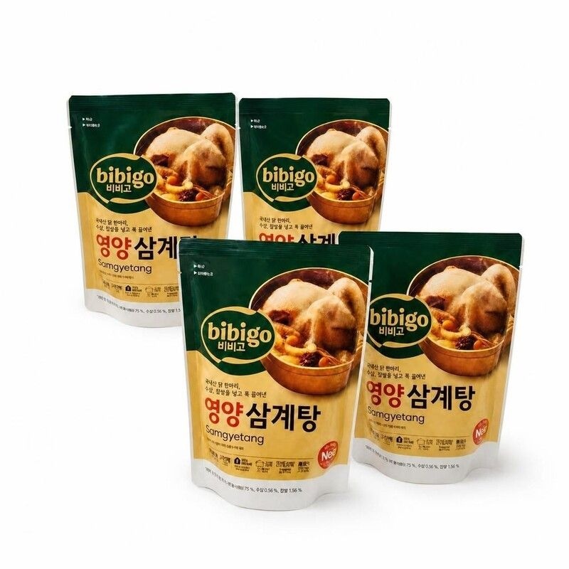 비비고 영양삼계탕, 800g, 4개