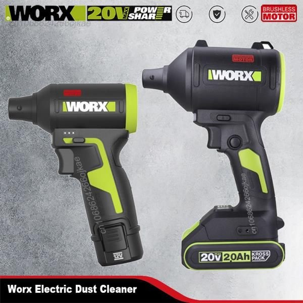 WORX 무선 전기 먼지 청소기 WU094 12v 최대 75000rpm (01 WU094-12)