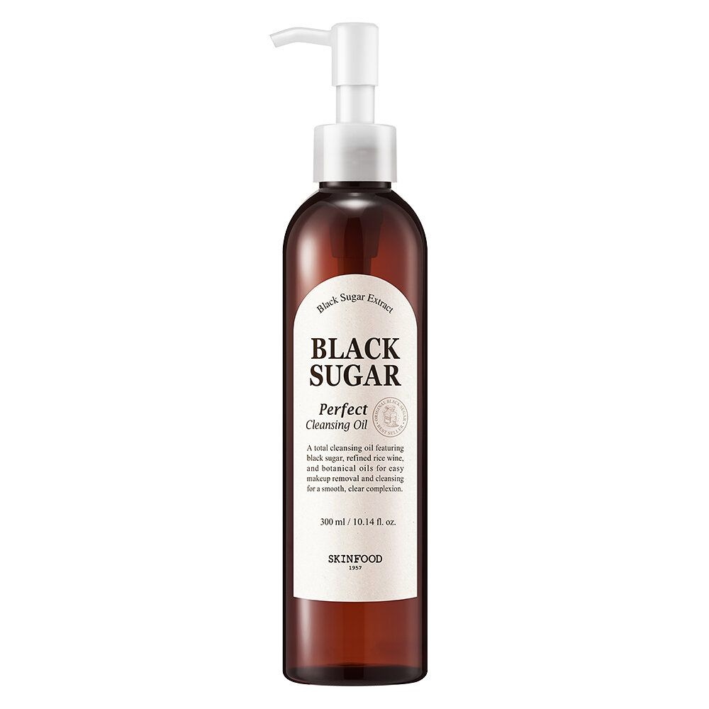 스킨푸드 블랙슈가 퍼펙트 클렌징 오일  (300ml)