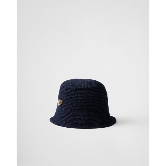 PRADA [해외] 프라다 크로셰 버킷햇 1HC137 2HGN F0008