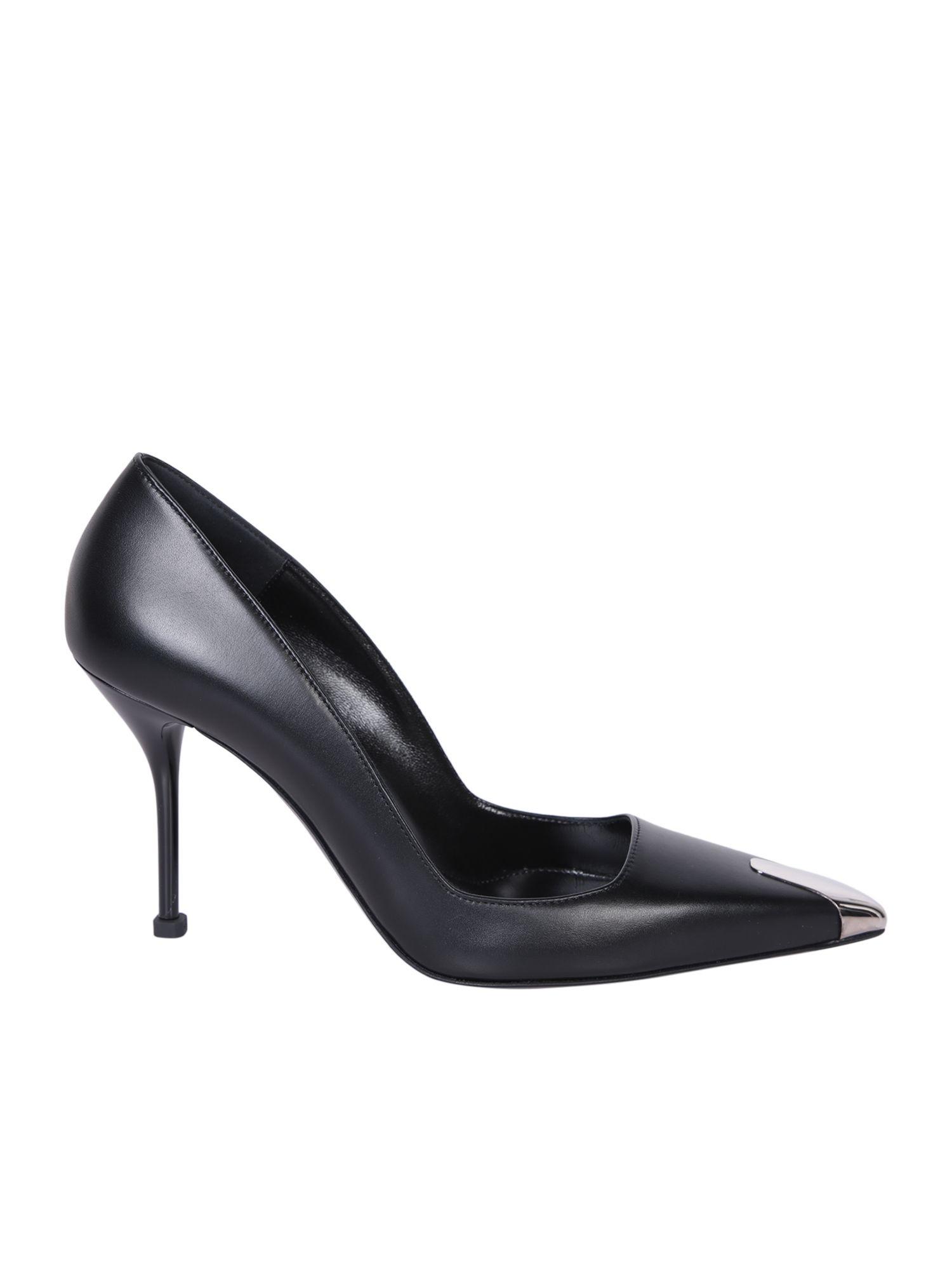 알렉산더 맥퀸 23FW 알렉산더 맥퀸 Crafted from smooth 레더, these Punk pumps embody 알렉산더 맥퀸s rebellious codes. They feature a 9-cm stiletto