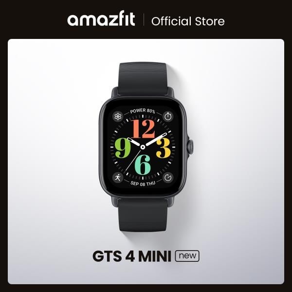 mzfit GTS 4 mi 미니 스마트워치, 알렉사 내장, 시간