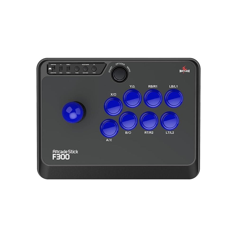May flash [해외] Mayflash F300 아케이드 파이트 스틱 조이스틱 Xbox 시리즈 X, PS4, PS3, One, 360, PC, 스위치, NeoGeo 미니, 프로용