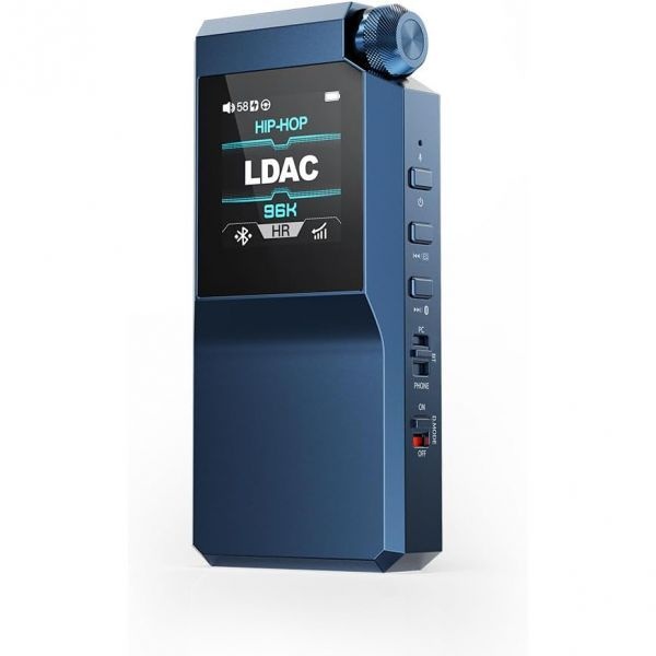 FiiO [해외] FiiO 피오 BTR17 블루투스 5.4 USB DAC AMP LDAC aptX Lossless 지원 듀얼 ES9069Q 칩셋 10밴드 PEQ THX AAA 78 앰프 3.5mm 언밸런스드 4.