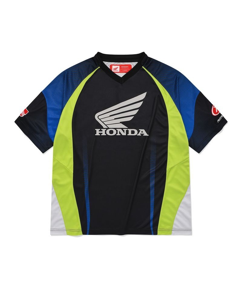 PHYPS MOTORCYCLE <매장정품> 핍스 모터사이클 Motorcycle Original Jeresy T-shirt Black HEM1SS303ABK 316895