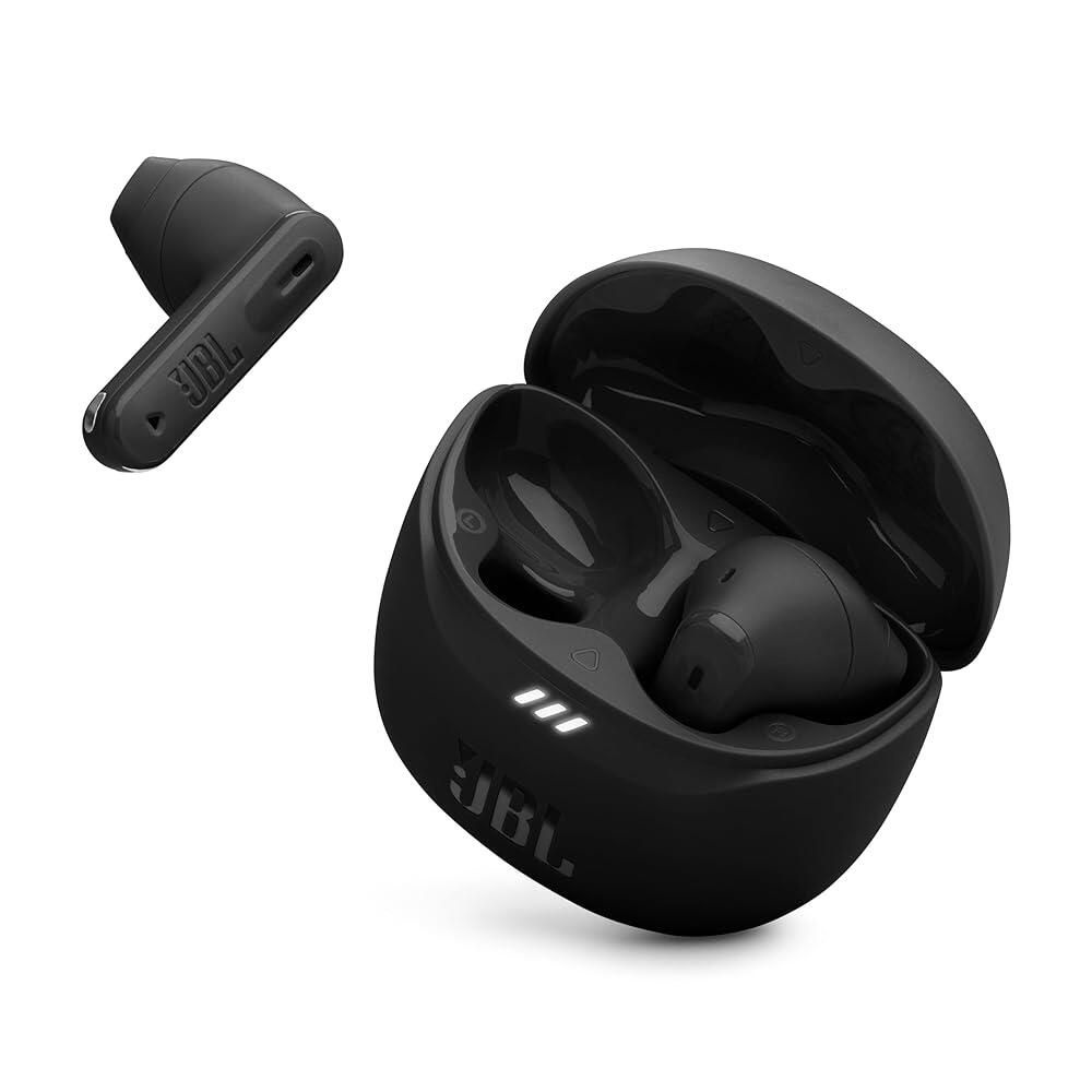 JBL [해외] JBL Tune Flex 2 - True Wireless Noise Cancelling Earbuds with Spatial Sound and Smart Ambient Technology, 6 mics for Perfect Calls, up to 48Hrs of Pla