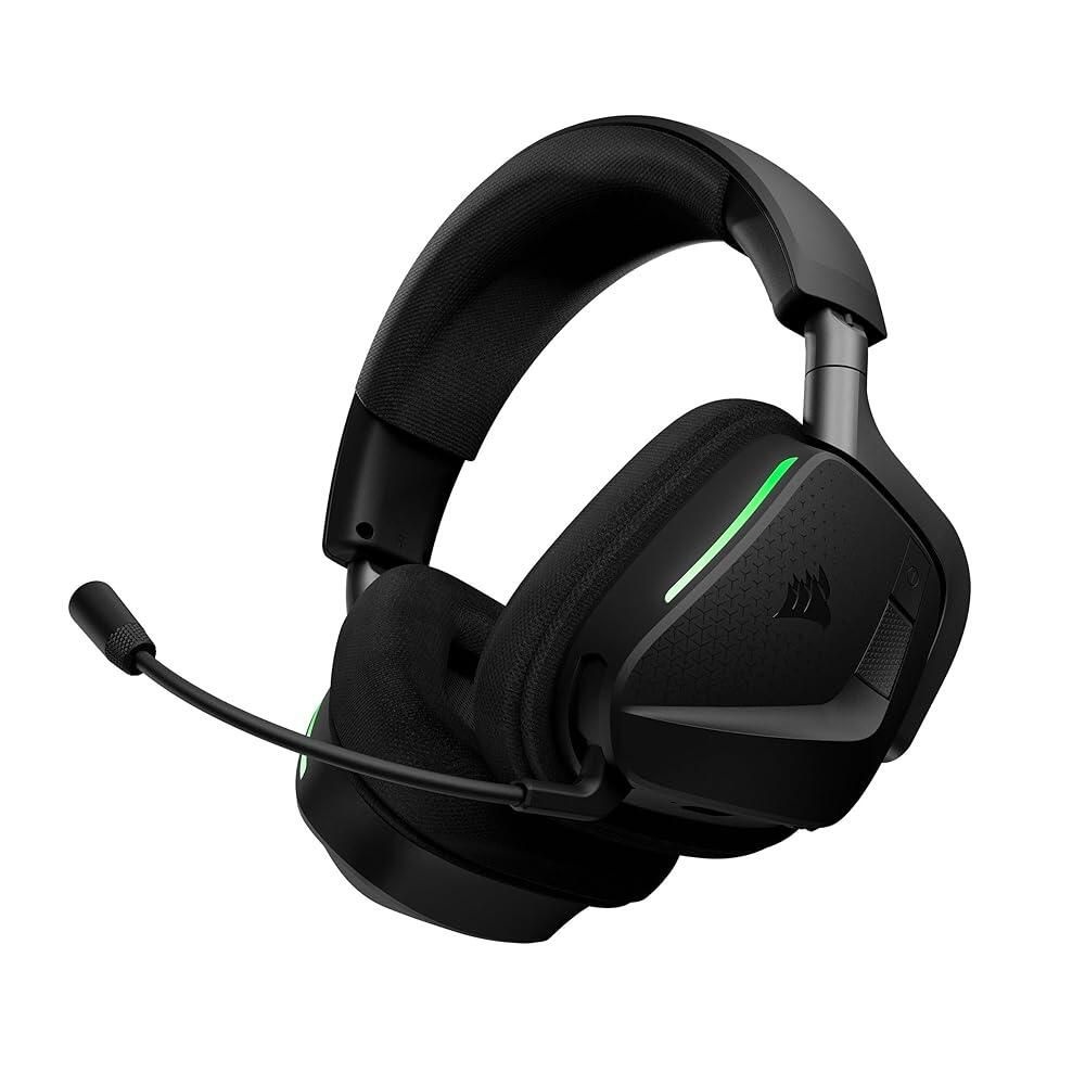 [해외] Corsair 커세어 Void v2 MAX Wireless Multiplatform Gaming Headset for Xbox Series X|S, One, PC, PS5, PS4, Switch 2, Mobile - Simultaneous 2.4GHz+Blu