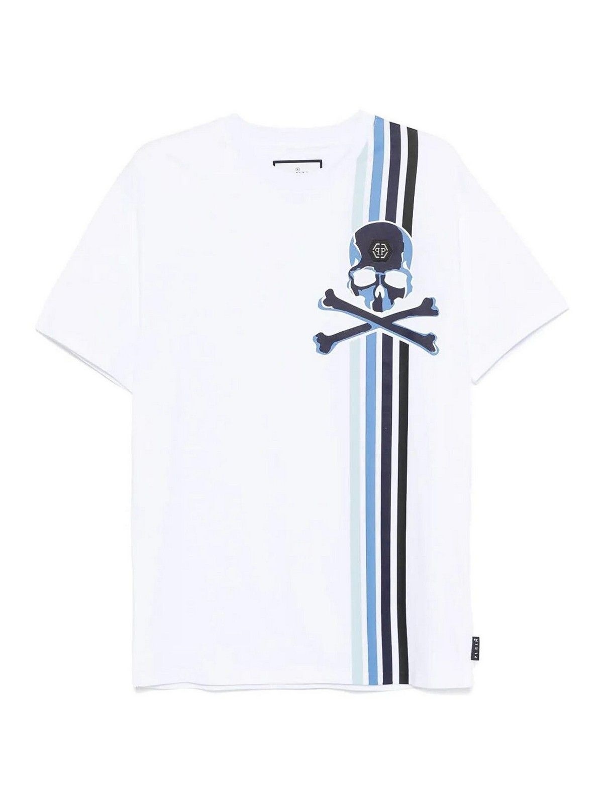 피닉스 25SS 필립플레인 Skull&BonesShort Sleeve Round SAECMTK8111PJY002N0108