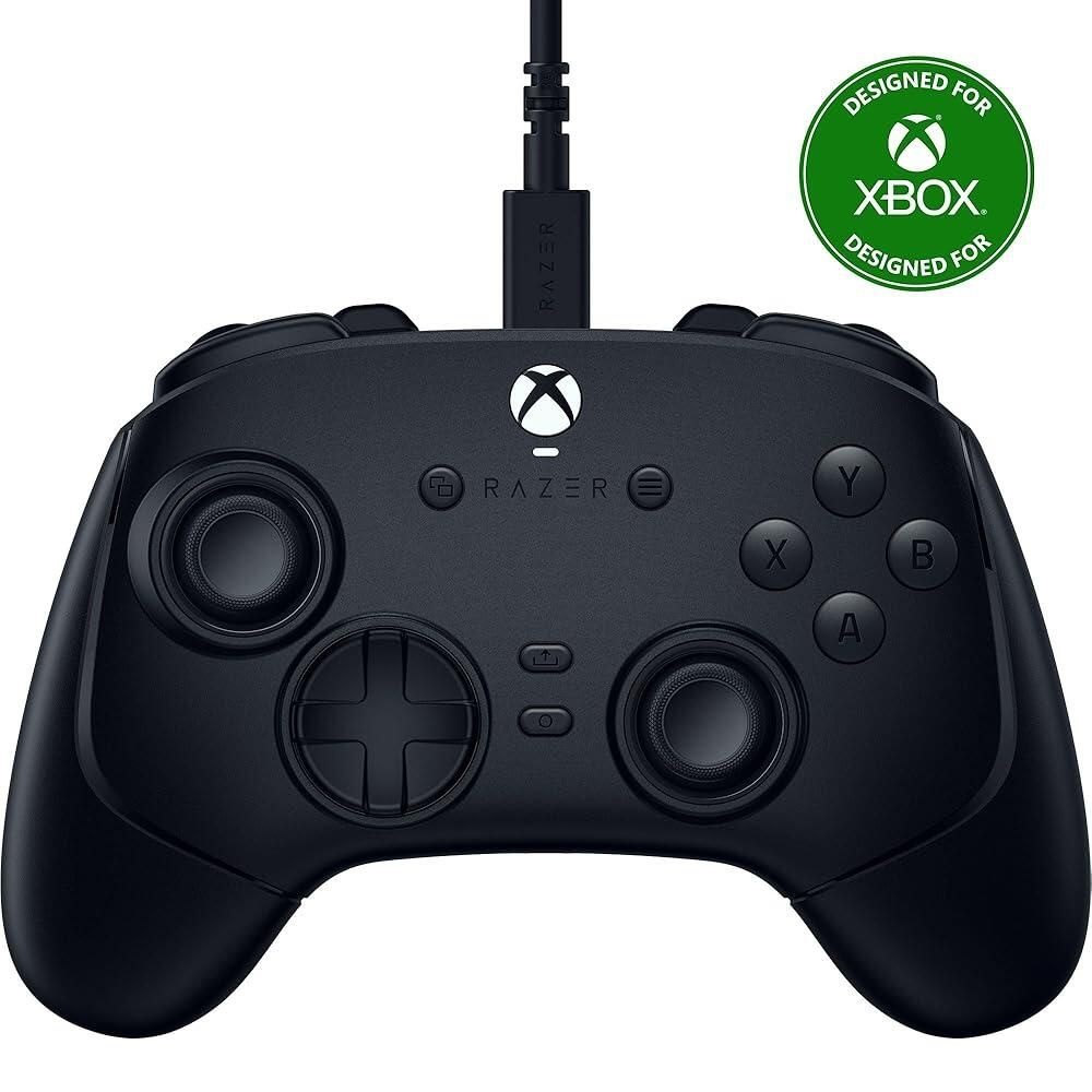 RAZER [해외] Razer 레이저 Wolverine V3 Tournament Edition XBOX/PC, 6 Remappable Buttons to Outplay Them All, 1000Hz Polling Rate for Competitive Play on PC, Wir