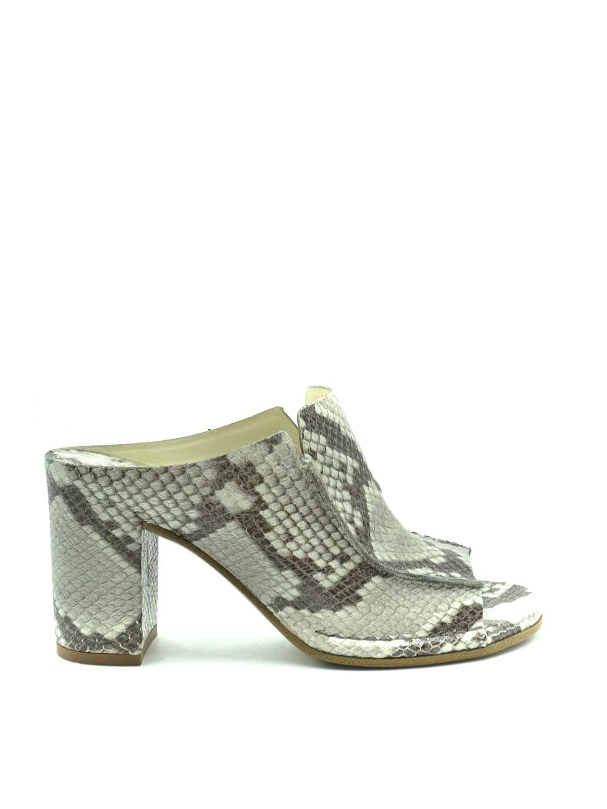 파브리치오 델 카를로 20SS FABRIZIO 델 칼로 Sabot 10940SUMI