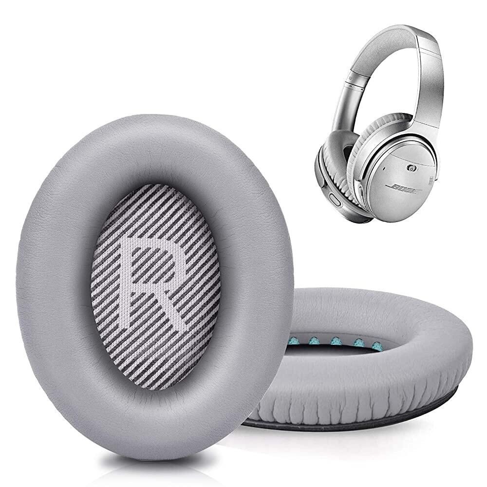 [해외] GEVO 프리미엄 교체용 이어 패드, Bose QC35 및 QC35ii 헤드폰용, 편안한 적응형 메모리 폼 뛰어난 내구성, QuietComfort 35 3