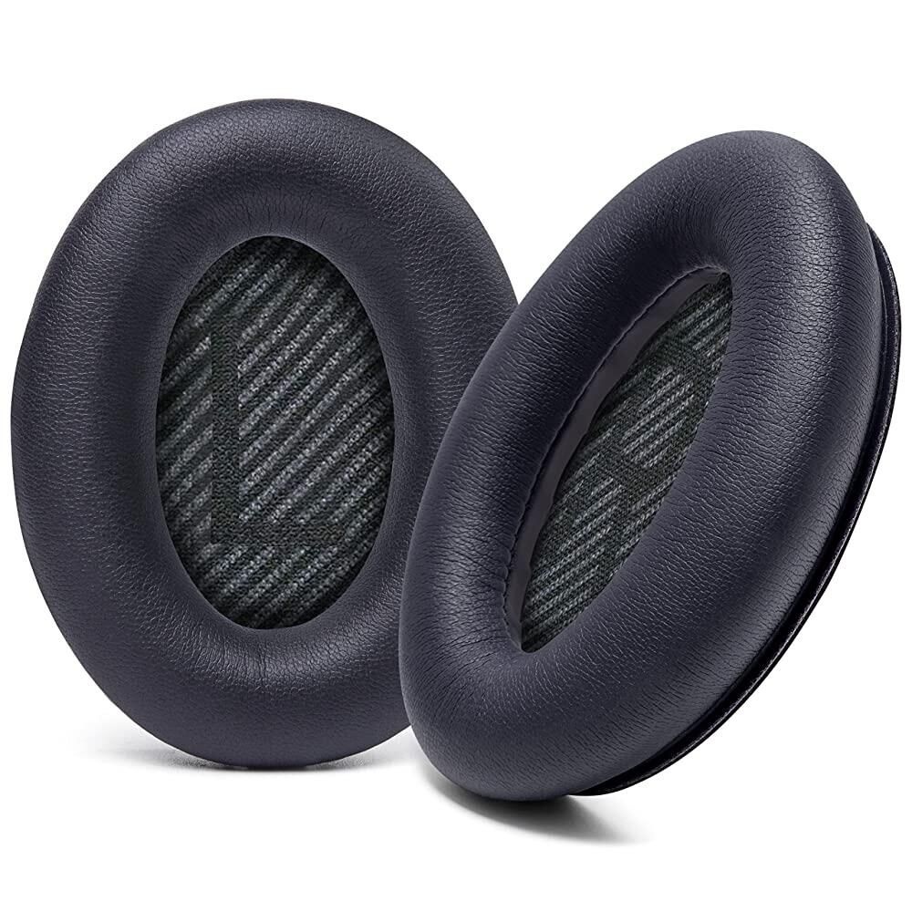 [해외] WC Wicked Cushions 업그레이드 교체용 이어 패드, Bose QC35 및 QC35ii(QuietComfort 35) 헤드폰 등을 위한 제품, 부드러운 가죽,