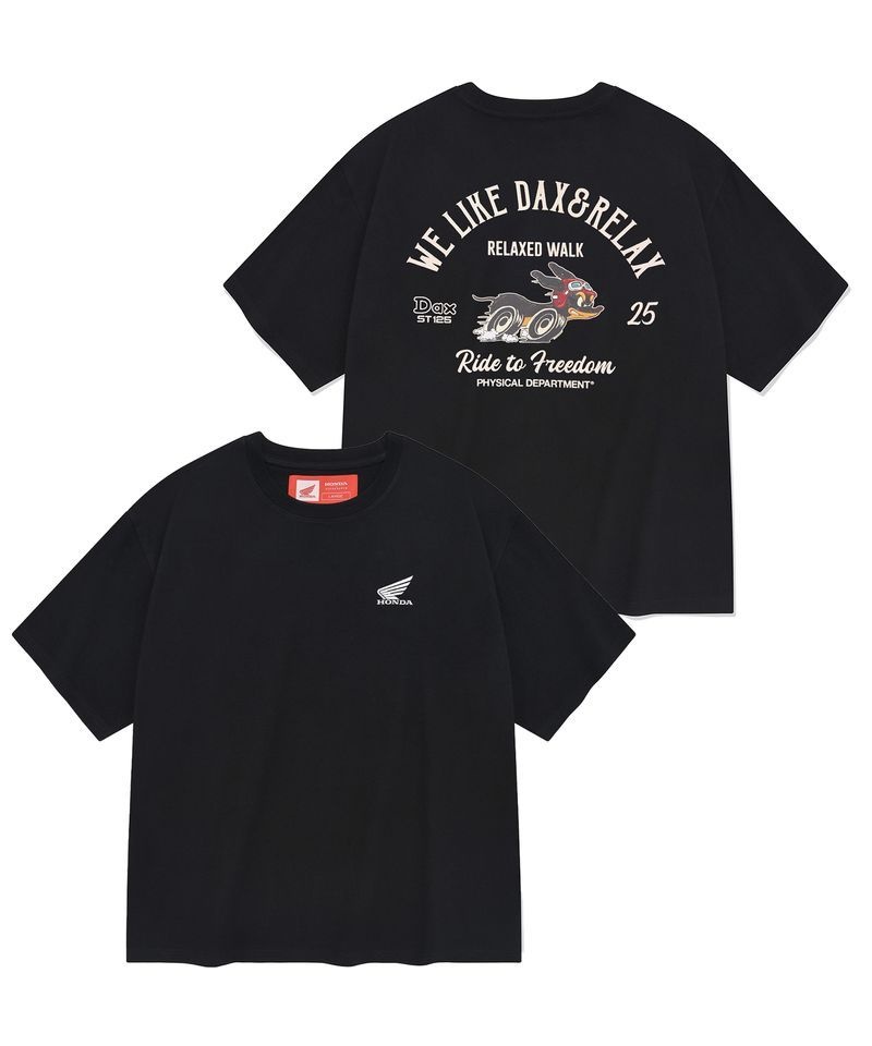 PHYPS MOTORCYCLE <매장정품> 핍스 모터사이클 DAX 125 Short S리 LEEve Black HGM1SS303SBK 316560