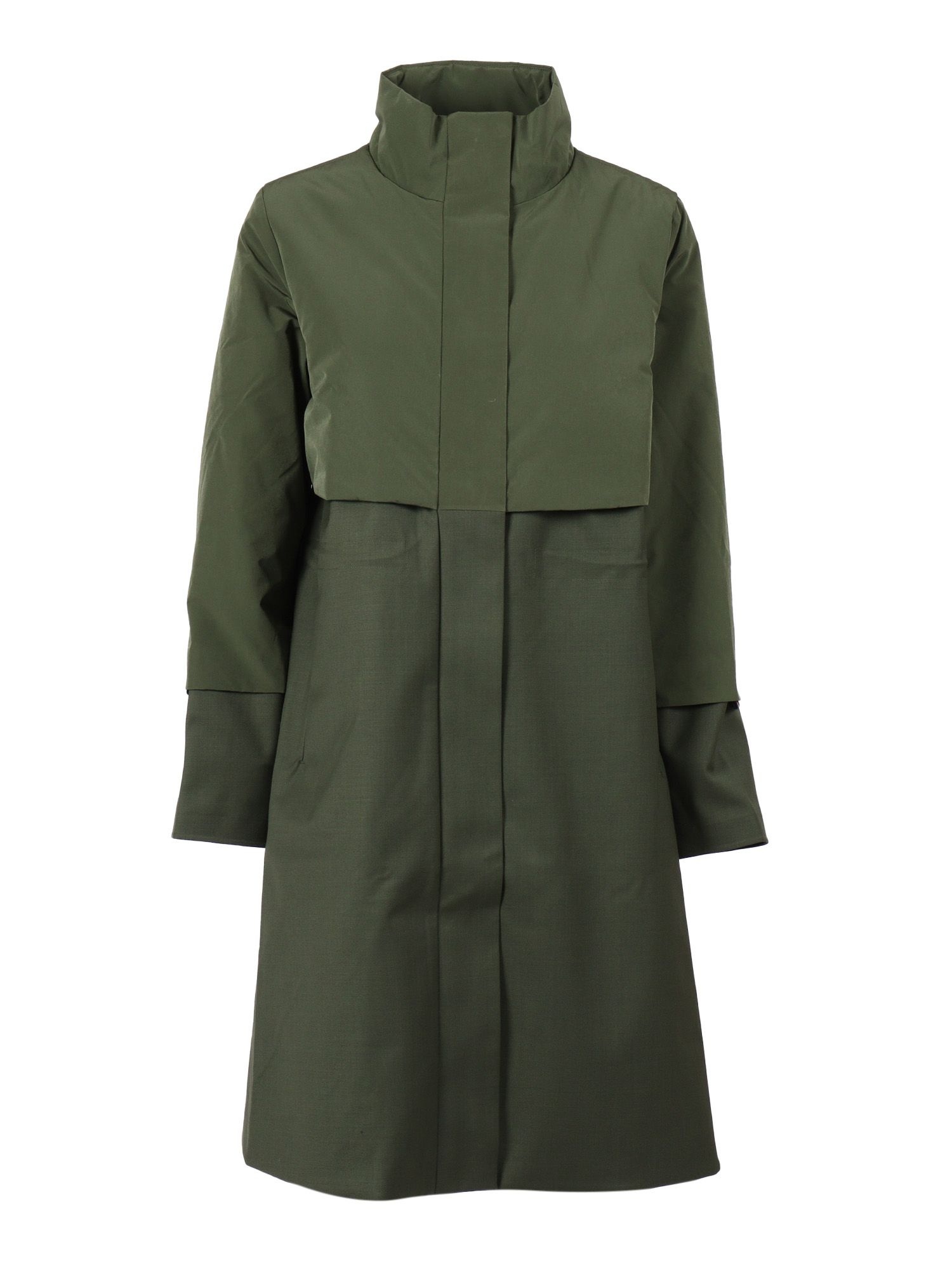 까웨 25FW K-WAY ELLA 울 NYLON MIX 다운 자켓 K71367WB2N