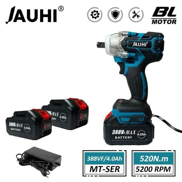 JUHI 520N.M 브러시리스 전기 임팩트 렌치 무선 M 18V