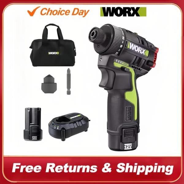 Worx WU129 - 이중 속도(1800rpm), 40Nm 토크,