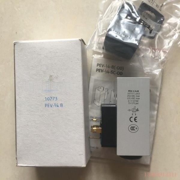 페스토용 오리지널 압력 스위치 PEV-1/4-B 10773 175250