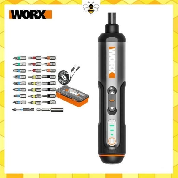 Worx 4V 미니 전동 드라이버 세트 WX240 스마트 무선 USB