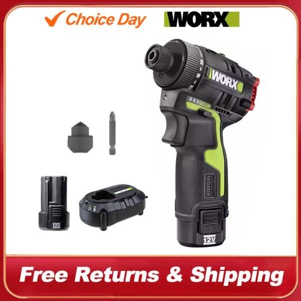 Worx WU129 12V 무선 스크루 드라이버 이중 속도 40Nm