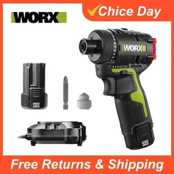 Worx WU129 무선 드라이버 이중 속도 40Nm 12V