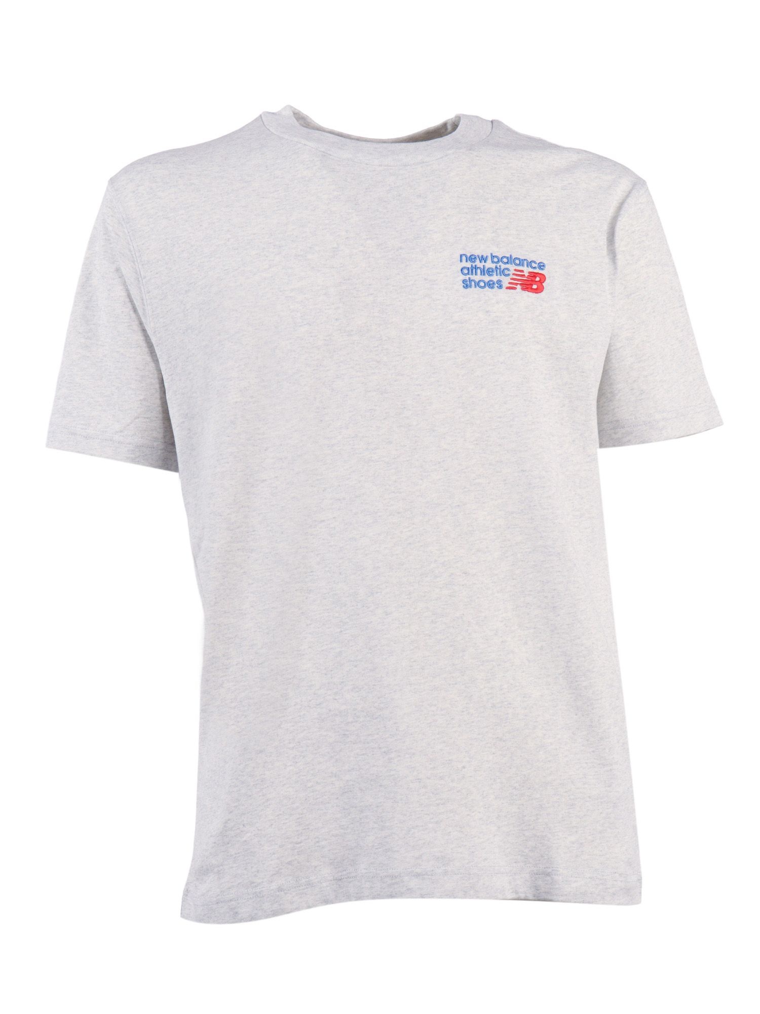 뉴발란스 26SS 뉴 Balance Athletics Premium 로고 T-셔츠 - ASH HEATHER MT41908AHHASHHEATHER