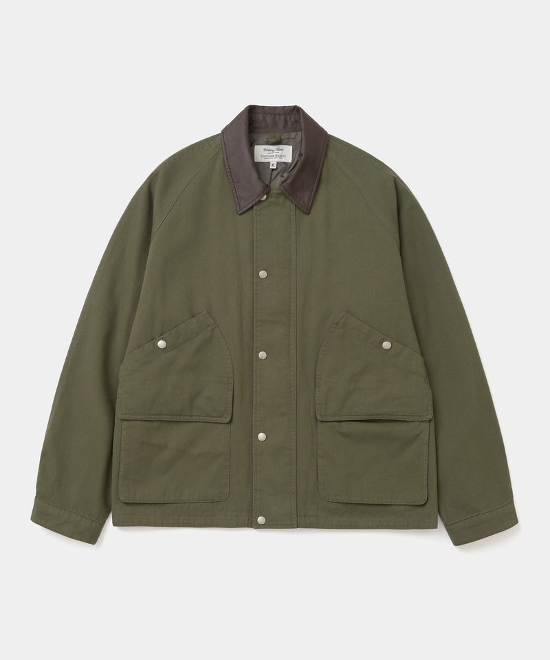 UNIFORM BRIDGE <매장정품> 유니폼브릿지 UNIFORM BRIDGE short hunting field jacket olive UB2612JK303MOL 306247