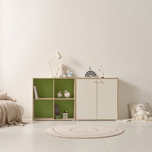 UnKnown C31117 2단 수납장 세트 1600 4colors
