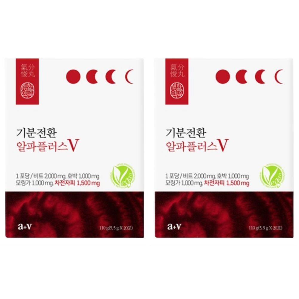 생활약속 기분전환 알파플러스V 20포, 2박스