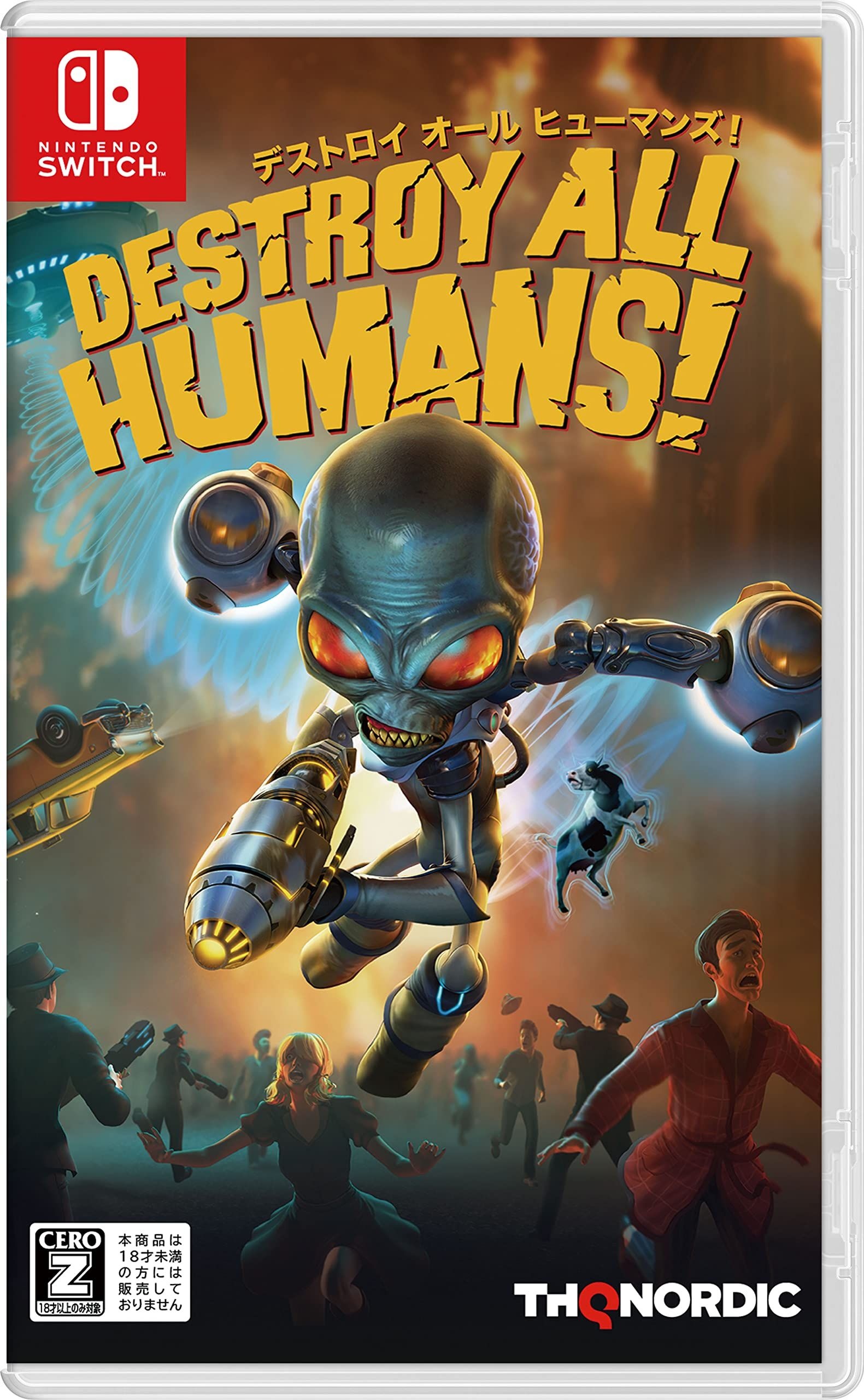 THQ Nordic [해외] 디스트로이 올 휴먼즈! Destroy All Humans! - 스위치 [CERO Z]