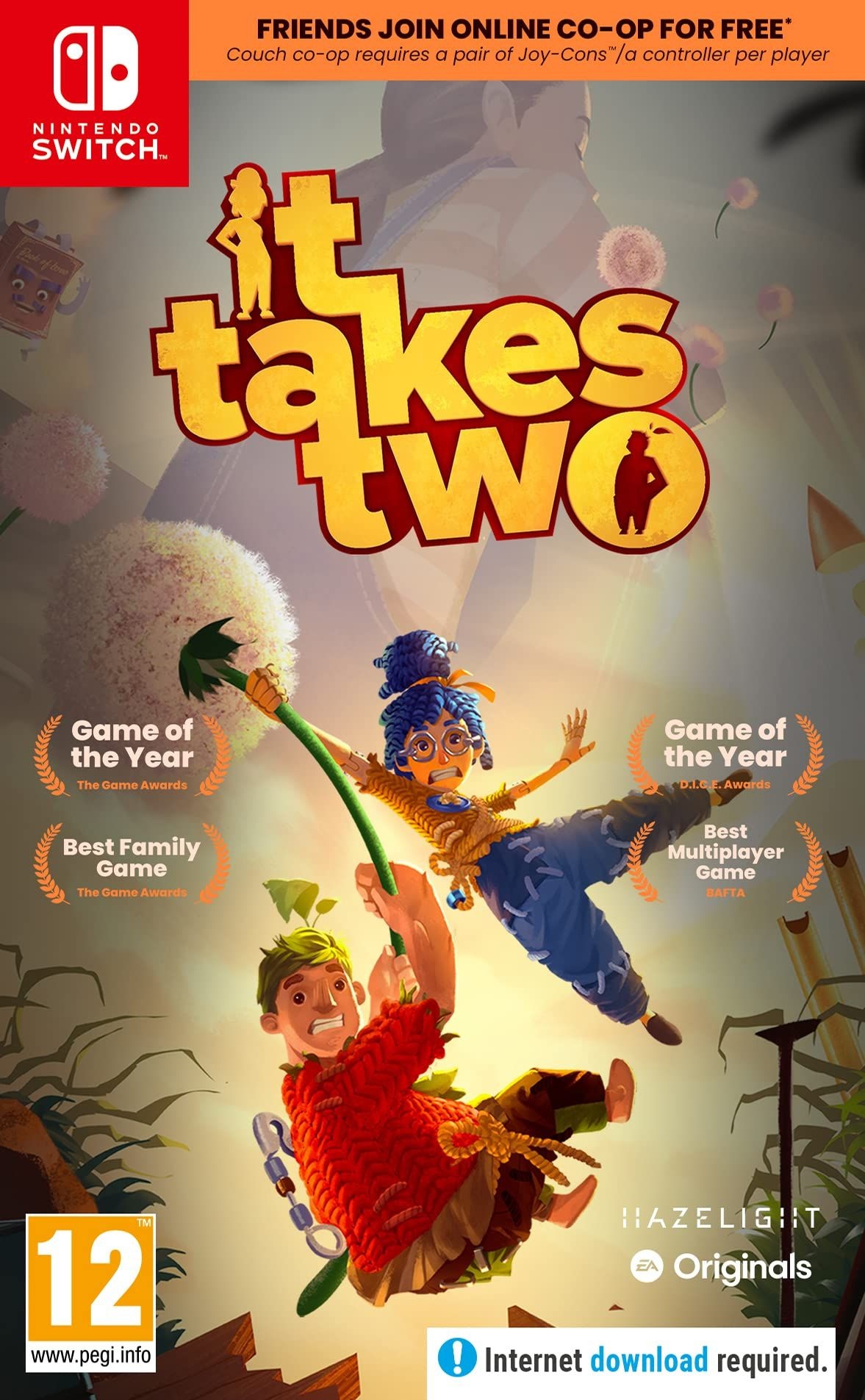 Electronic Arts [해외] It Takes Two 잇 테이크 투 -Switch / Switch 2