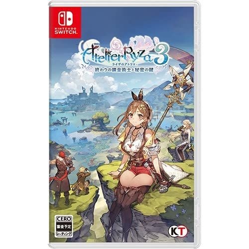 [해외] Atelier Ryza 3 라이자의 아틀리에 3 끝의 연금술사와 비밀의 열쇠 프리미엄 박스 3D 크리스탈 세트 -Switch