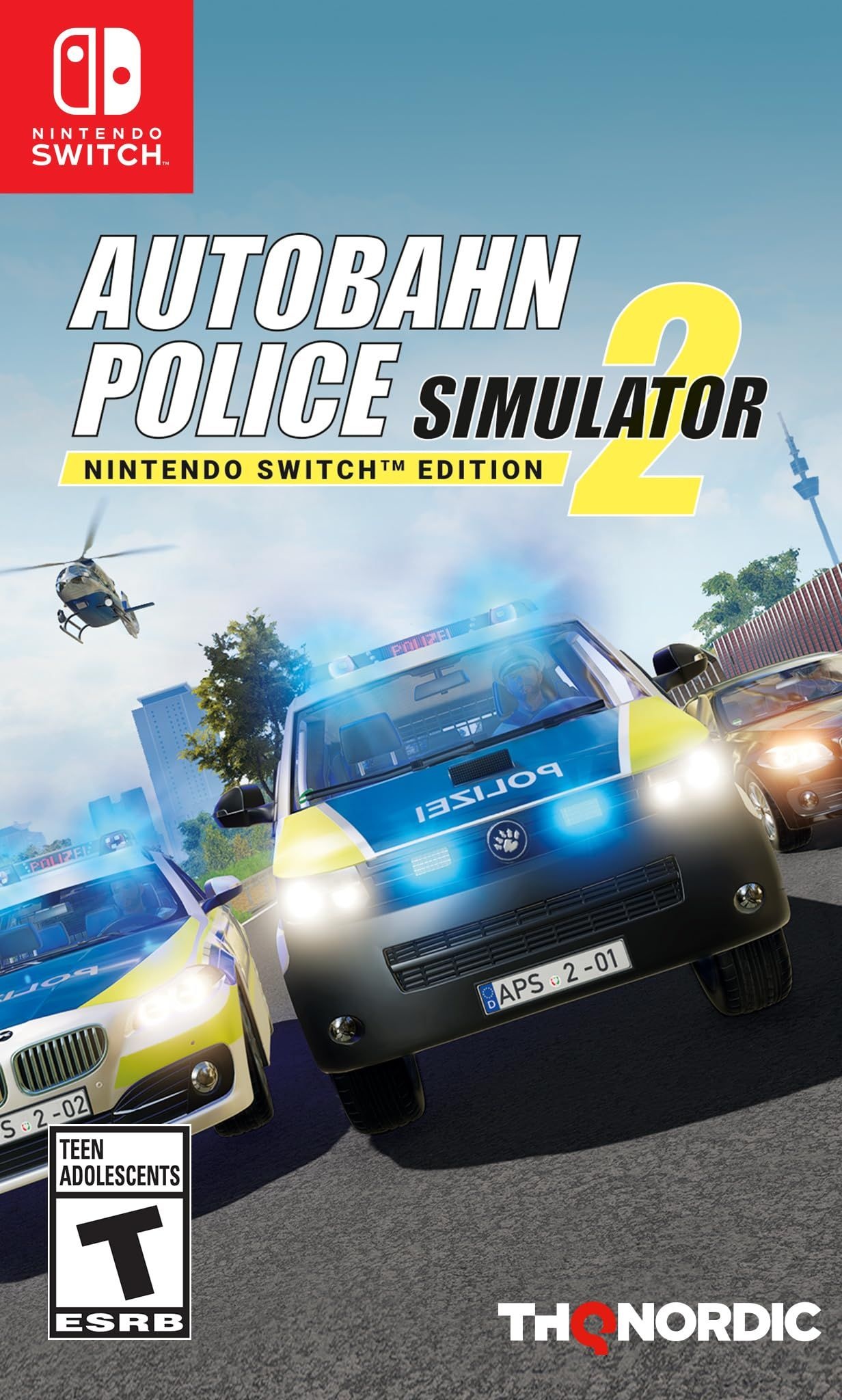 THQ Nordic [해외] Autobahn Police Simulator 2 아우토반 폴리스 시뮬레이터 2 (북미판) - Switch
