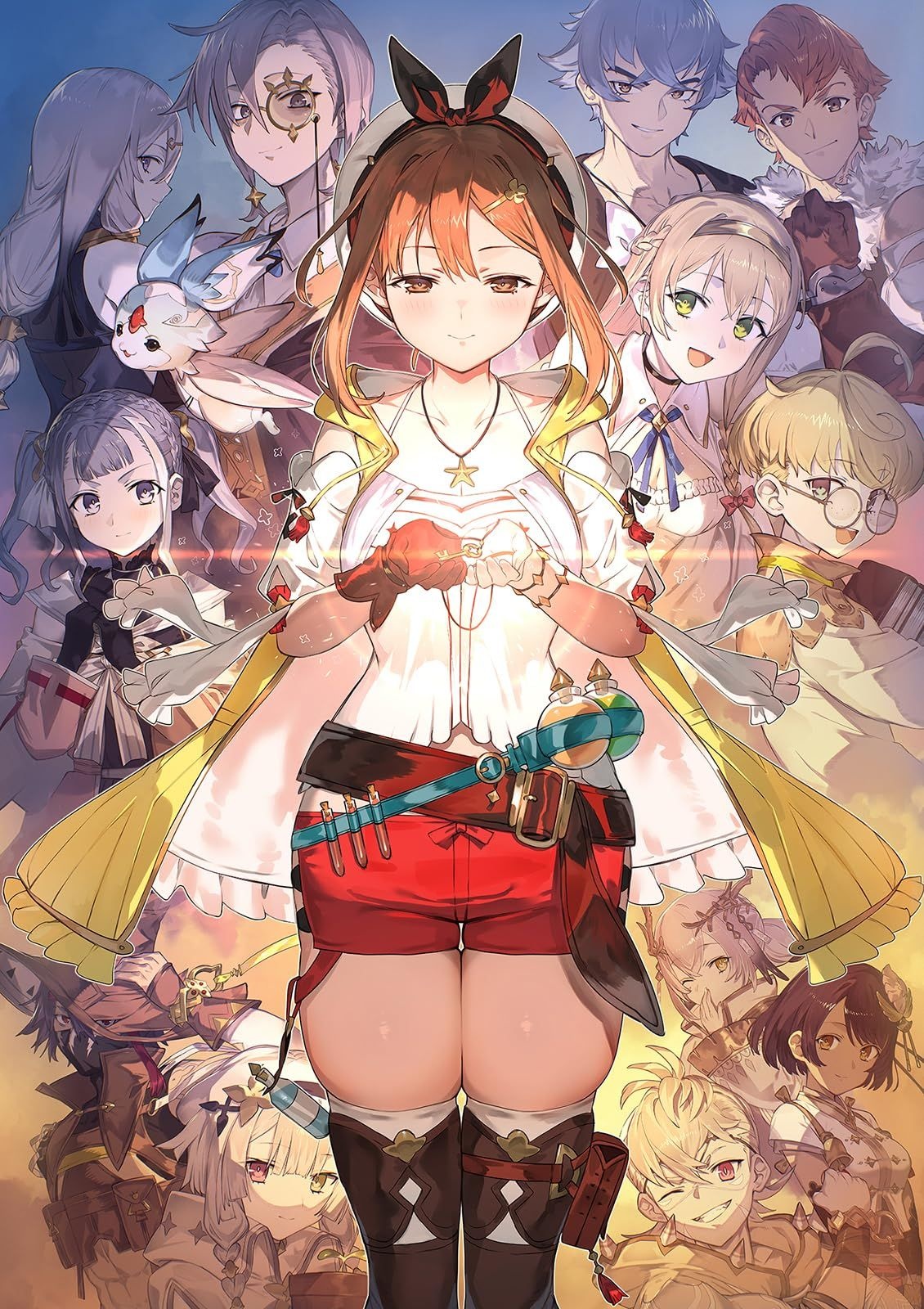 [해외] [Switch] 라이자의 아틀리에 ~시크릿 트릴로지~ DX 스페셜 컬렉션 박스 복각 클리어파일