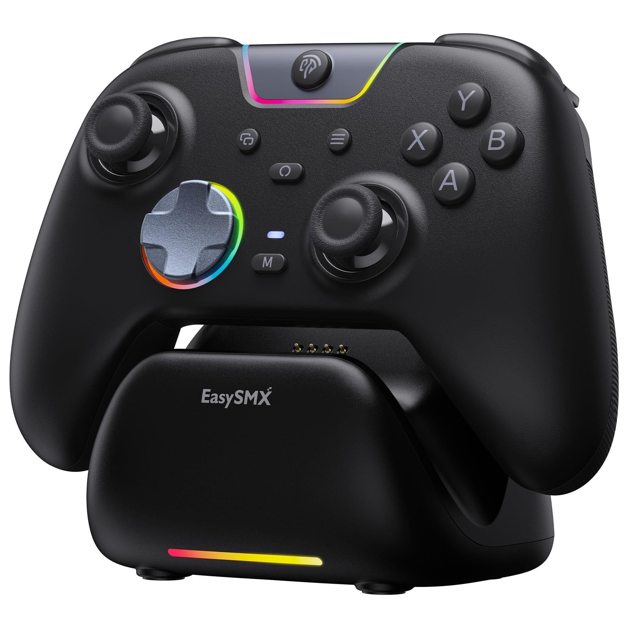 [해외] EasySMX X05PRO PC 컨트롤러 무선/유선 2.4G 리시버 충전독 홀센서 터보연사 3모드 PC/Steam/Steam Deck/Switch/Android/iOS