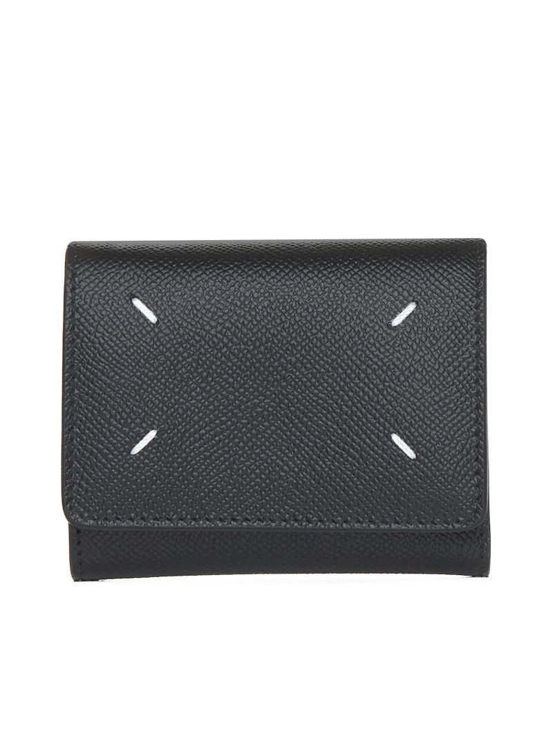 메종 마르지엘라 26SS 메종마르지엘라 PORTAFOGLIO FOUR STITCHES CON BOTTONE SA3UI0017P4745T8013