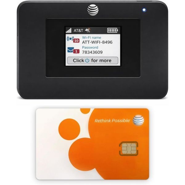 EVDO-LINK [해외] AT&T Unite Express 4G LTE 모바일 핫스팟 AC797 100NAS AirCard 797 Wi Fi 5 셀룰러 무선 라우터 Cat 13 인터넷 속도 최대 400Mbps 여
