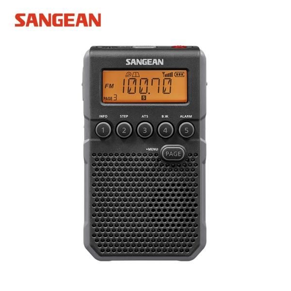 Sge DT-800C 휴대용 2 라디오 리시버 M/FM/충전식 포켓