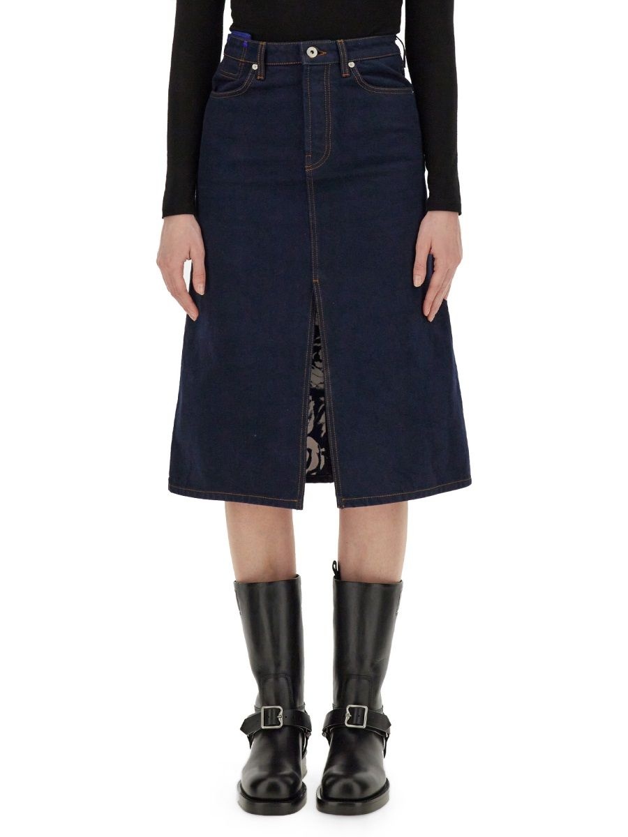버버리 뷰티 24SS Burberry 데님 스커트 8080783A1503