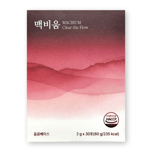맥비움 2g X 30포 1박스 경성건강원 나토균 홍국 항산화 영양제