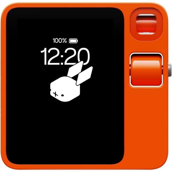 [해외] rabbit r1 AI 음성 인식 기기 업그레이드된 rabbitOS 2 탑재 구독료 없음 내 바이브 코딩 녹음기 교육 여행 회의 동반자