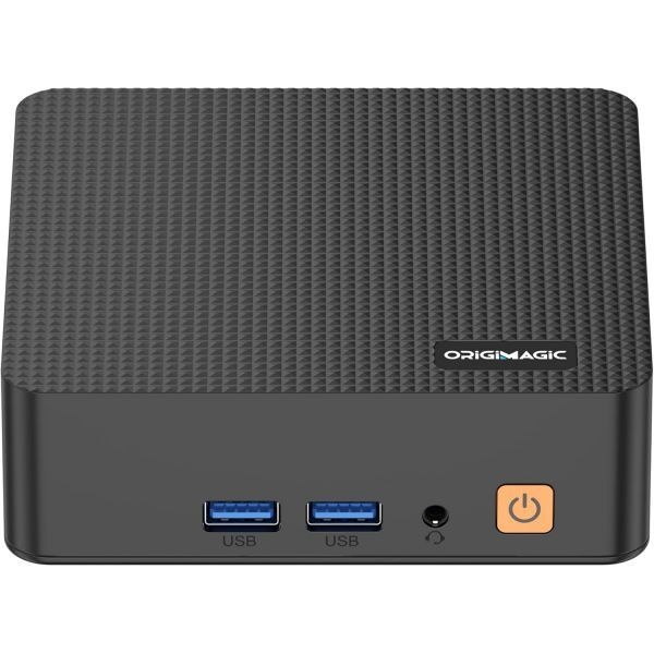 origimagic [해외] C4 듀얼 NIC 미니 PC Ryzen 5 3550H 업그레이드된 N150 16GB RAM 512GB SSD 컴퓨터 트리플 디스플레이 HDMI DP USB C WiFi BT5.0 가정