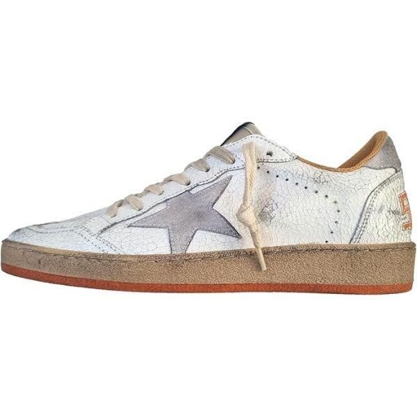 골든구스 [골든구즈] GOLDEN GOOSE 골든구스 GMF00117 F005404 11717 (볼스타 스니커즈 크랙 어퍼 스웨이드 스타)