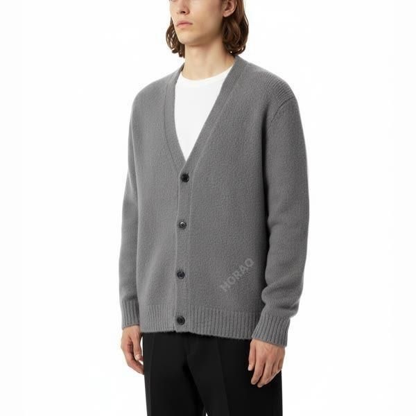 아크네 스튜디오 [아크네 스튜디오] 북유럽 감성 Knit Cardigan (B60222 AA3) (울 혼방 니트 가디건)