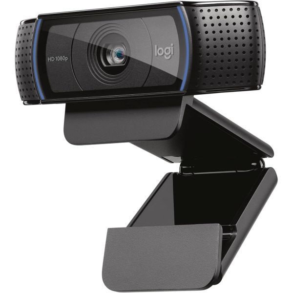 [해외] 로지텍 C920x HD Pro PC 웹캠 풀 1080p 30fps 비디오 선명한 오디오 밝기 보정 Microsoft Teams Google 구글 Meet Zoom Nintendo 닌텐