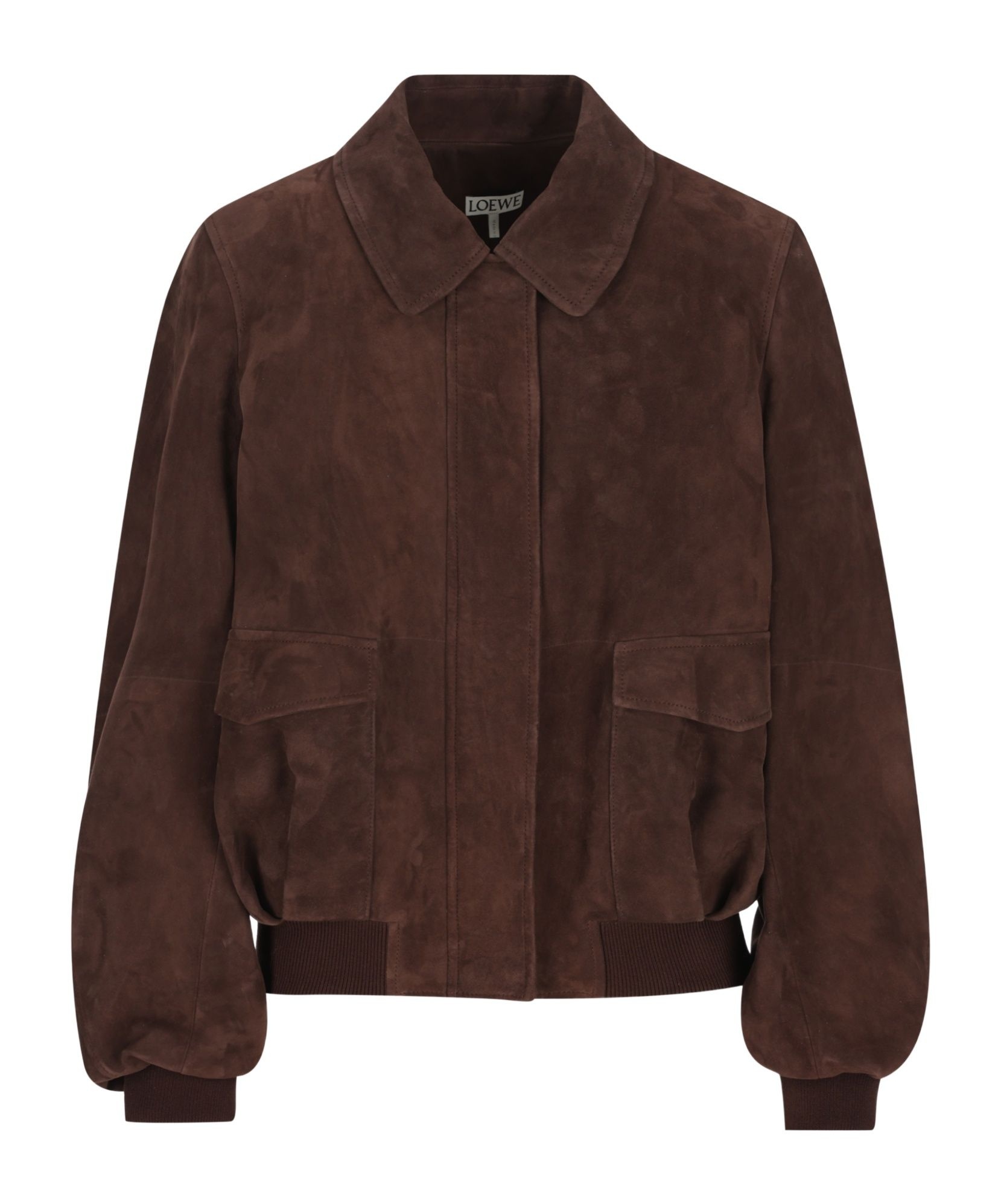로에베 Conti Loewe Suede 봄버 자켓 S540Y34LA43110